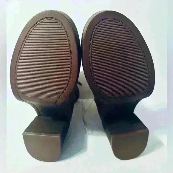 Universal Thread | Women’s Size 6.5, Brown Faux Leather Snakeskin Jenna Platform - Picture 5 of 7